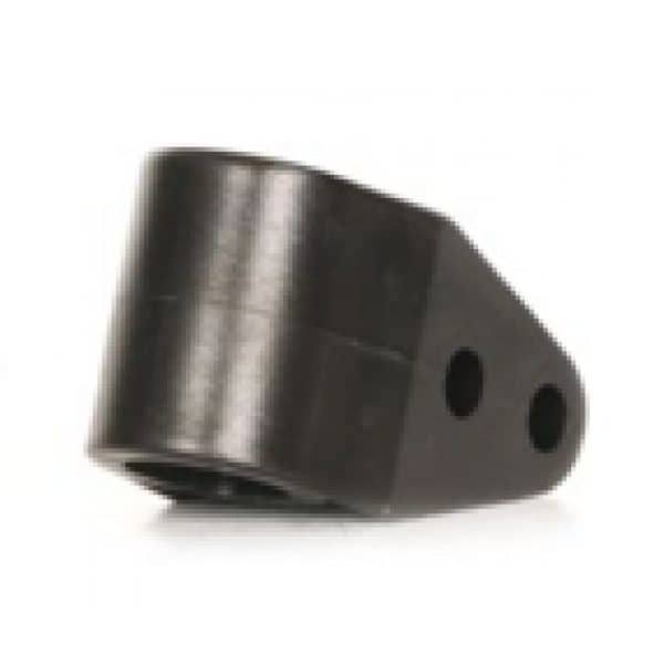 STEERING COLUMN SUPPORT WITH 2 HOLES BLACK